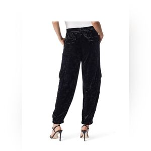 Jessica Simpson Women's Crushed Velvet Cargo Pants